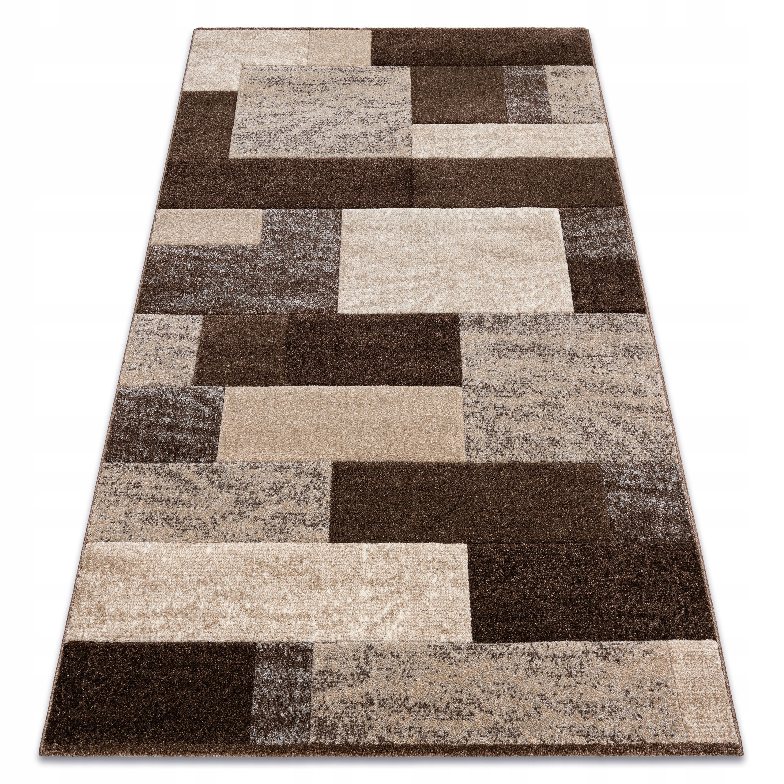 

Miękki Dywan Feel 240x330cm Prostokąty brąz #MO122