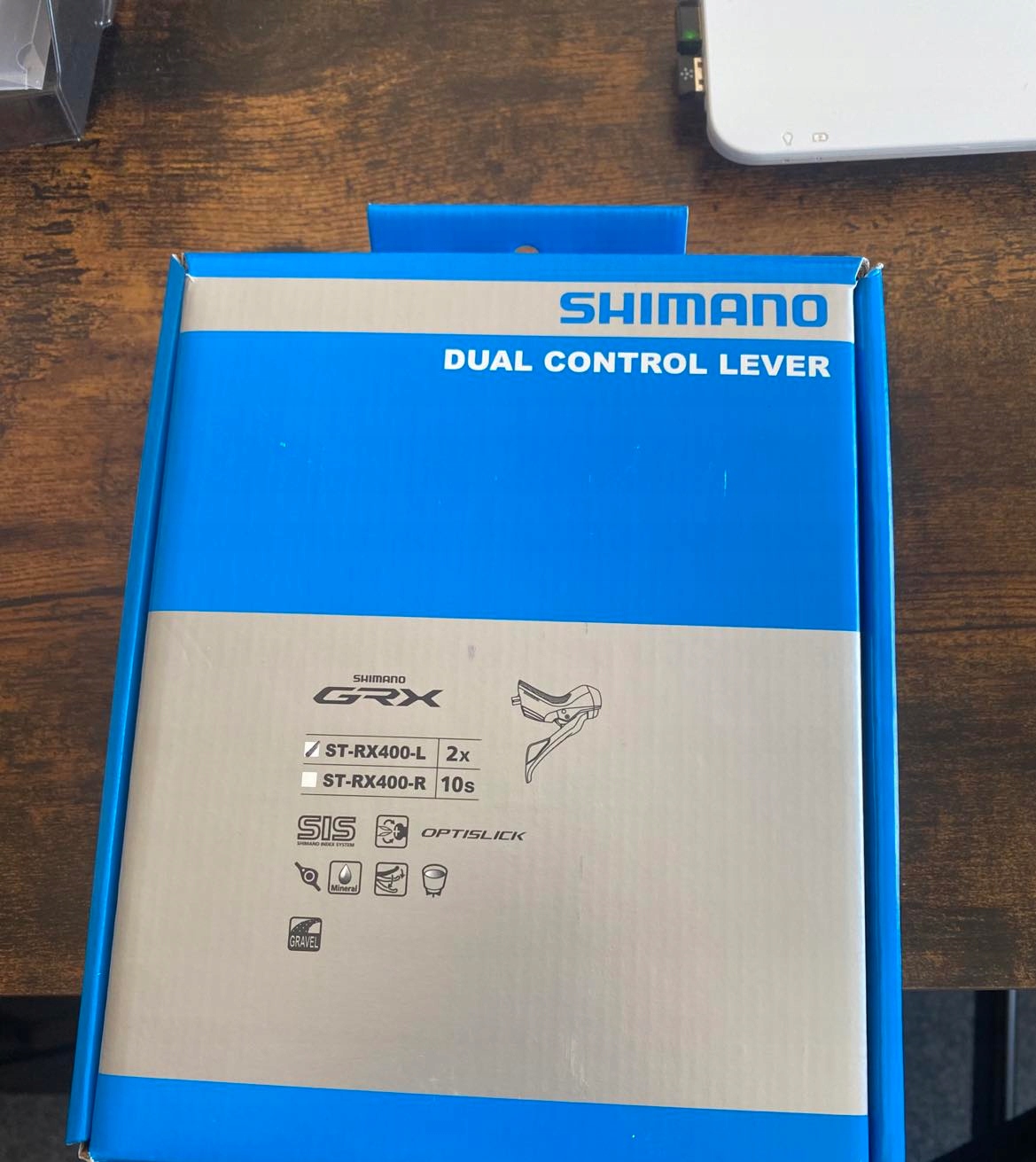 Klamkomanetka Shimano GRX ST-RX400 L EAN (GTIN) 4550170448554