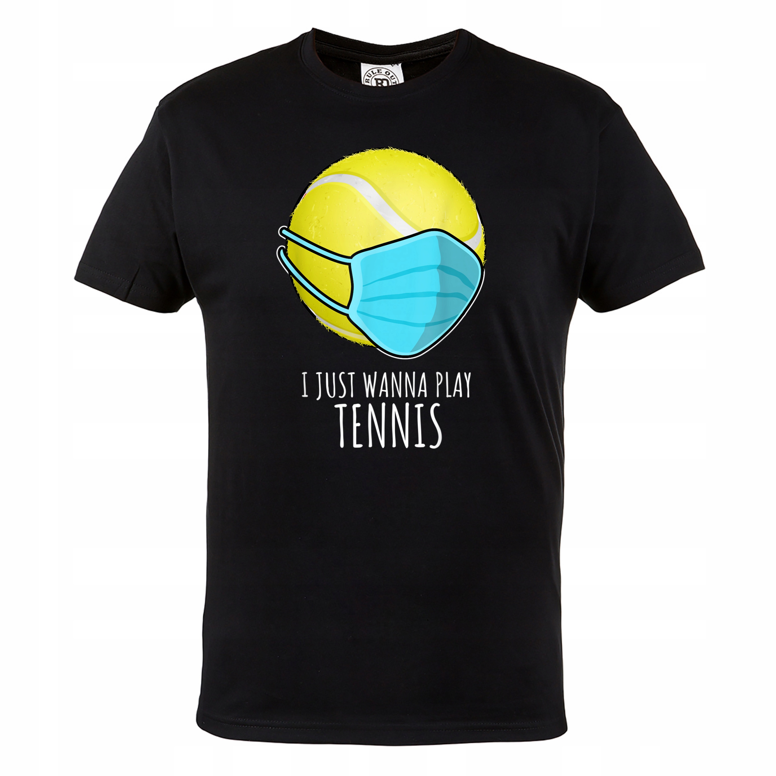 

Męska Koszulka Tenis Tenisowa Wanna Play Tennis