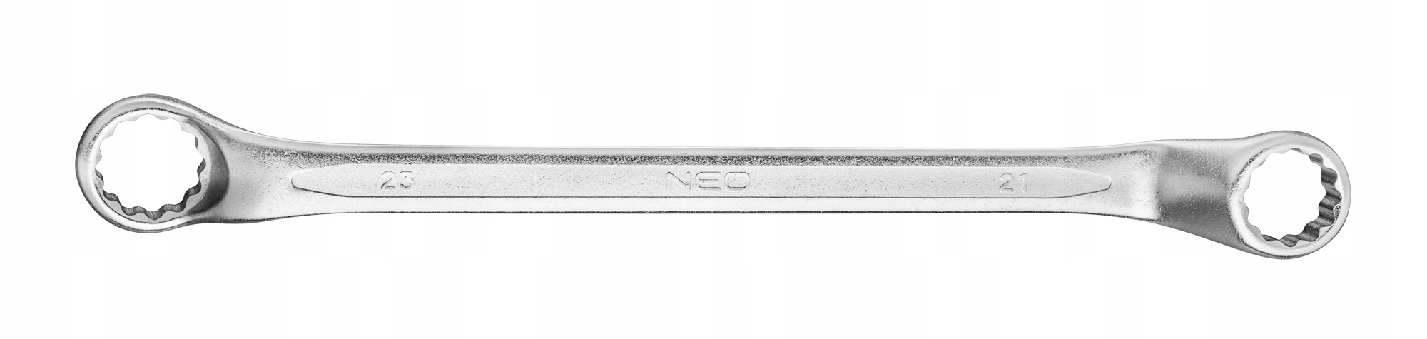 Klucz oczkowy odgięty 21 x 23 mm 09-921 Neo