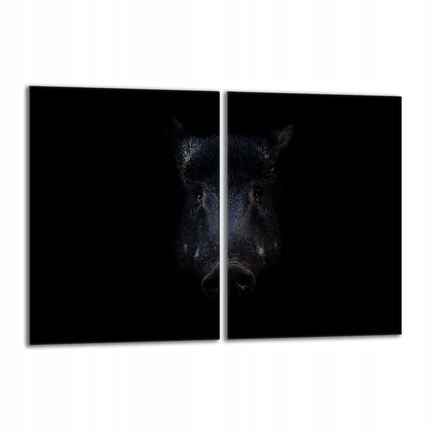 Skleněná ochranná deska na sporák 2x40x52 Divočák do kuchyně