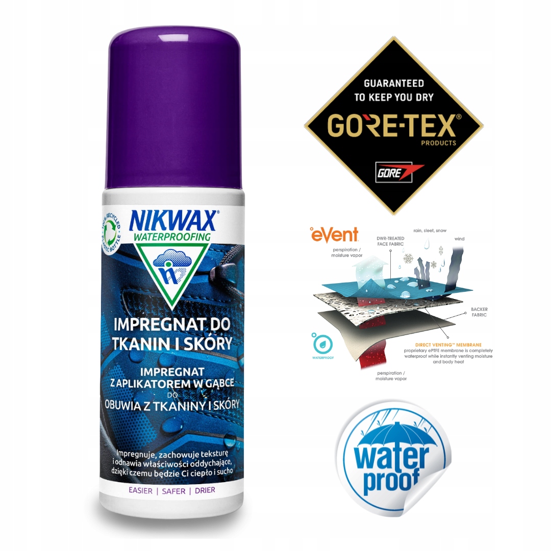 Impregnat do obuwia Nikwax Fabric & Leather Forma inna