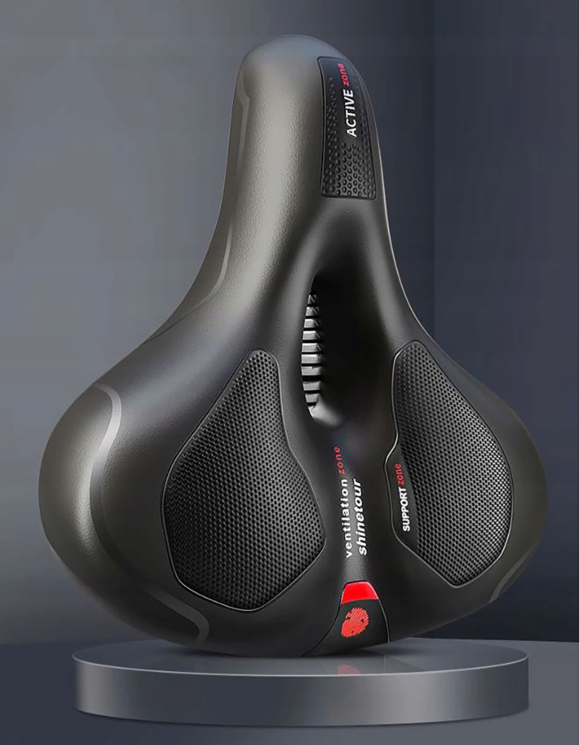 WYGODNE SIODEŁKO ROWEROWE SPORTOWE PIANKA MIĘKKIE Płeć nie dotyczy