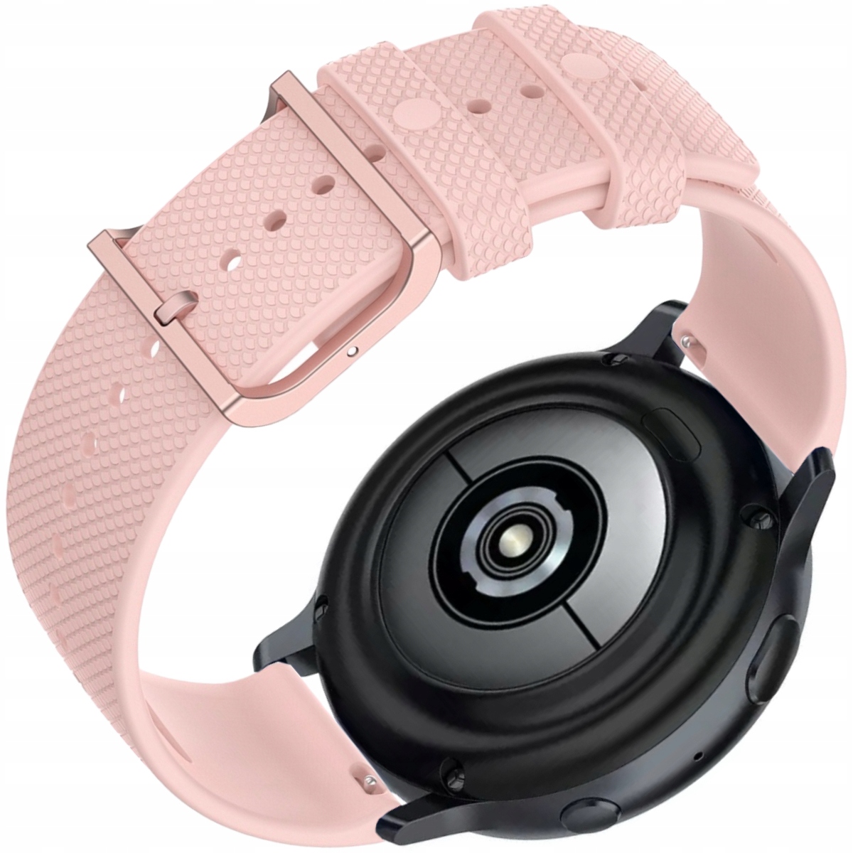Pasek 20mm do zegarka smartwatch Maxcom FW35 FW48 FW45 Aurum 2 FW58 -różowy