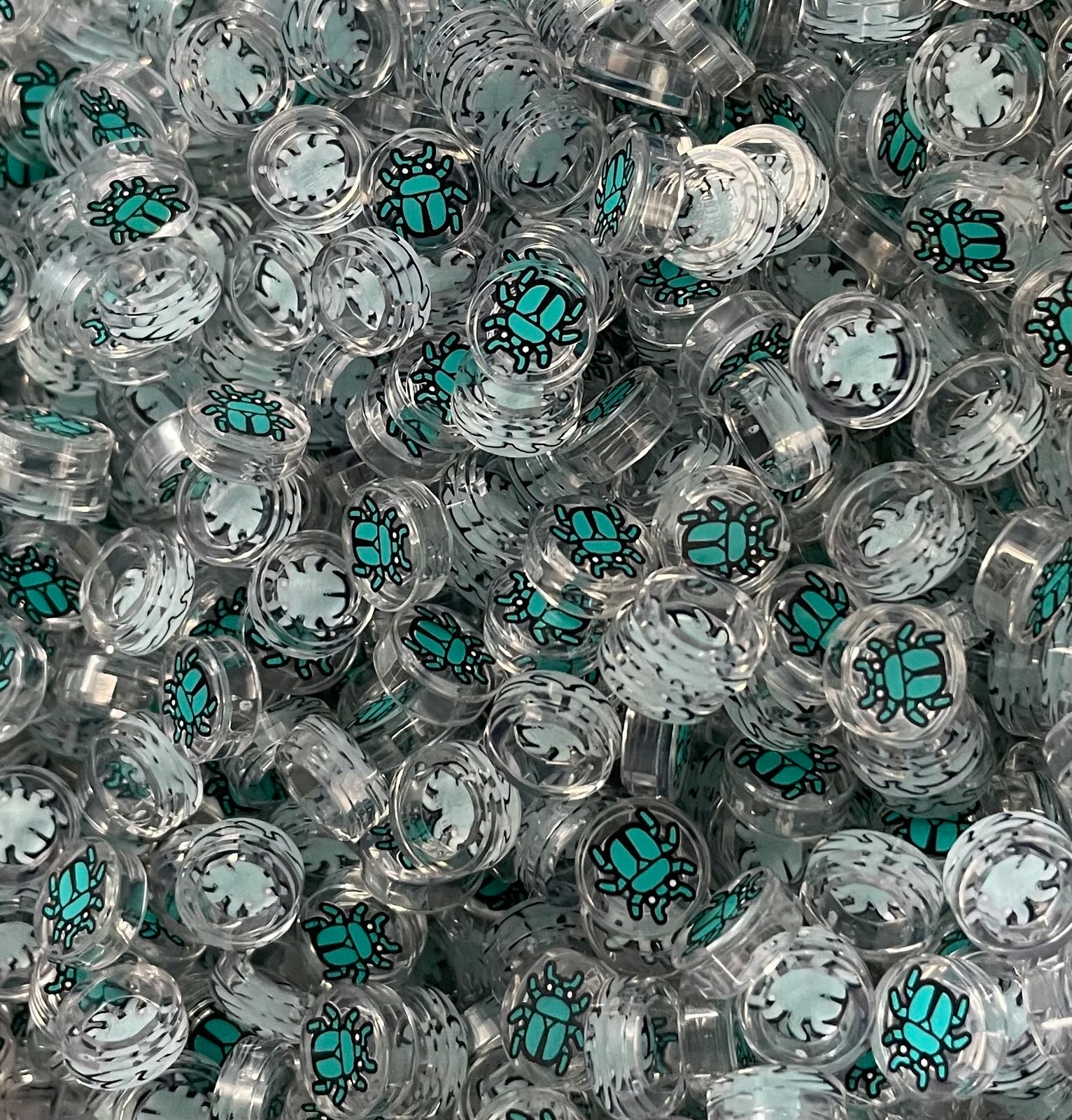 LEGO Állatok 10db Bogár Csempe 1x1 98138pb428