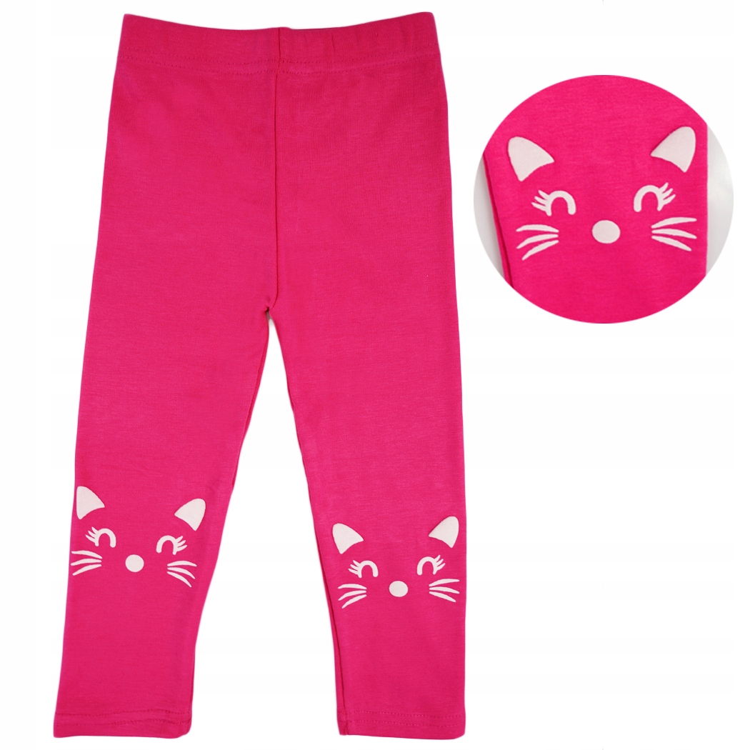 

Amarant Legginsy Kotki na kolanach 104/110 Getry