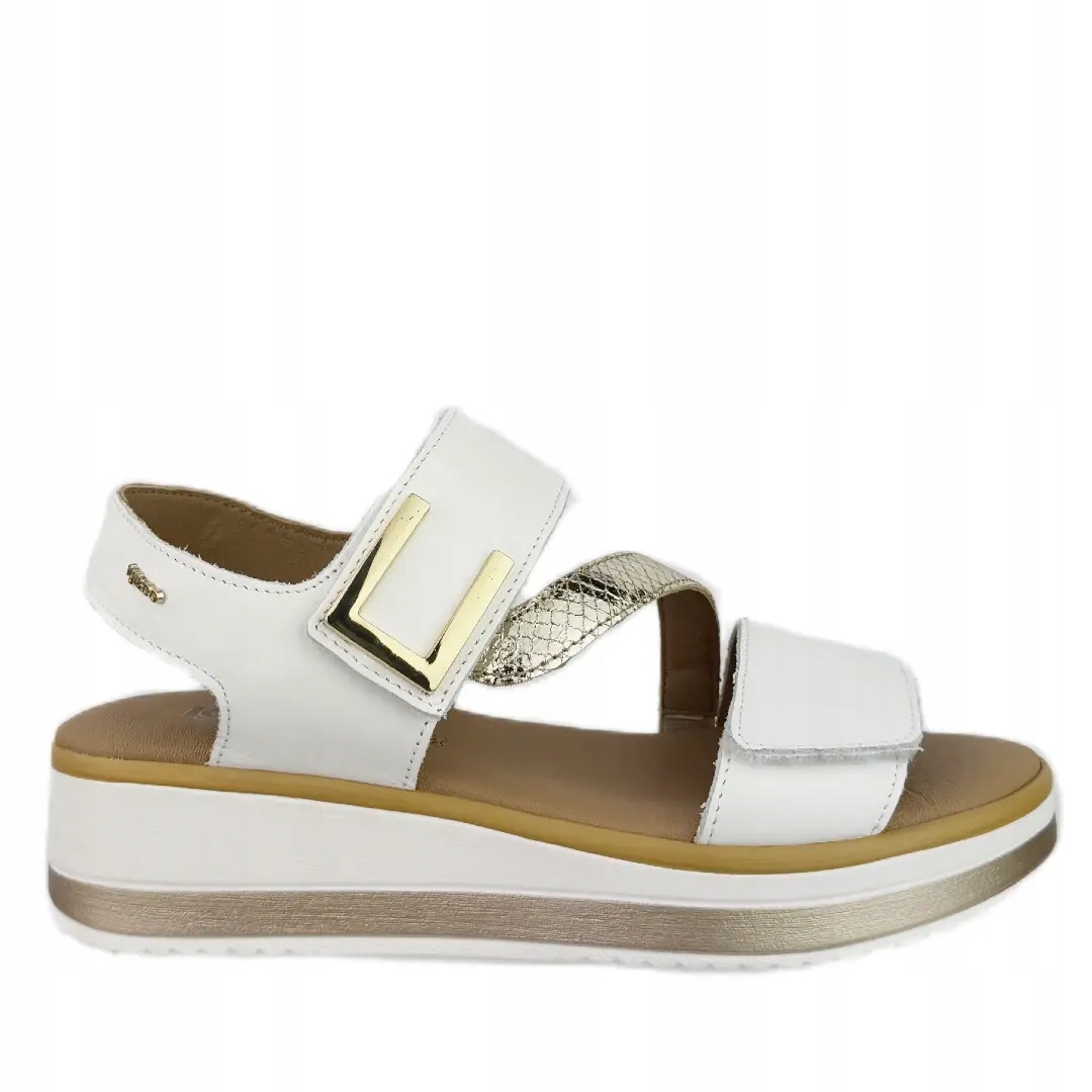 Dámské sandály Igi&amp;Co 7687622 soft bianco 37, bílá barva