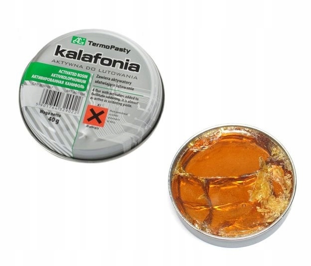 

Kalafonia aktywna do lutowania Flux Ag Termopasty