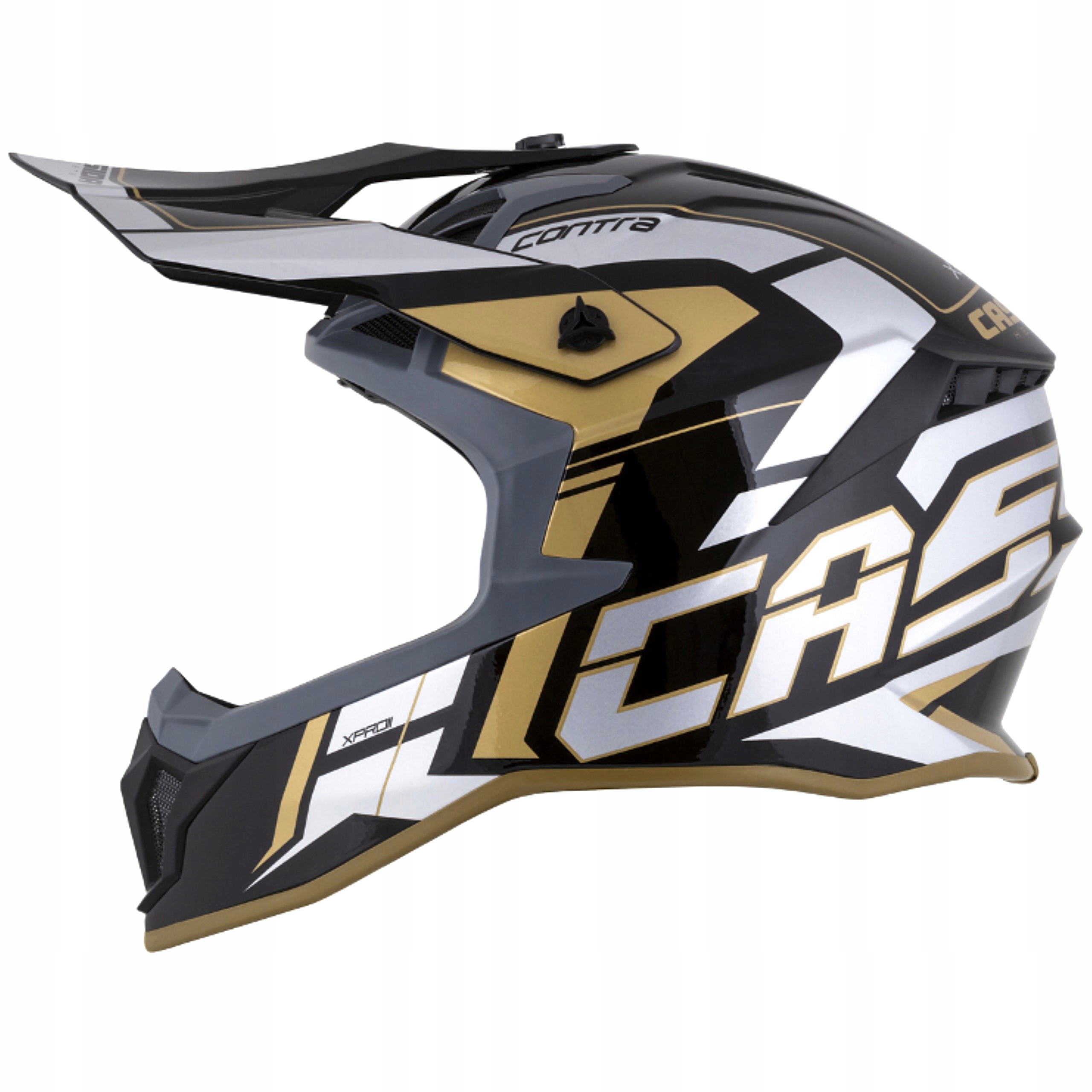 CASSIDA PRO2 KASK MOTOCYKLOWY CROSS WŁÓKNO SZKLANE Obwód głowy 57-58 cm