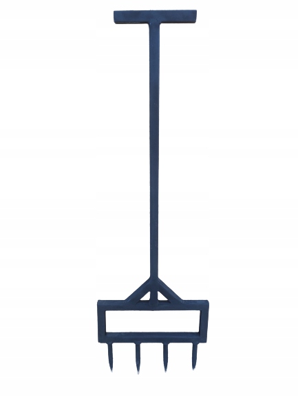 AERATOR SOLIDNY RĘCZNY PIASKOWANIE TRAWNIKA KOLCE NAPOWIETRZANIE 31 cm NOWY
