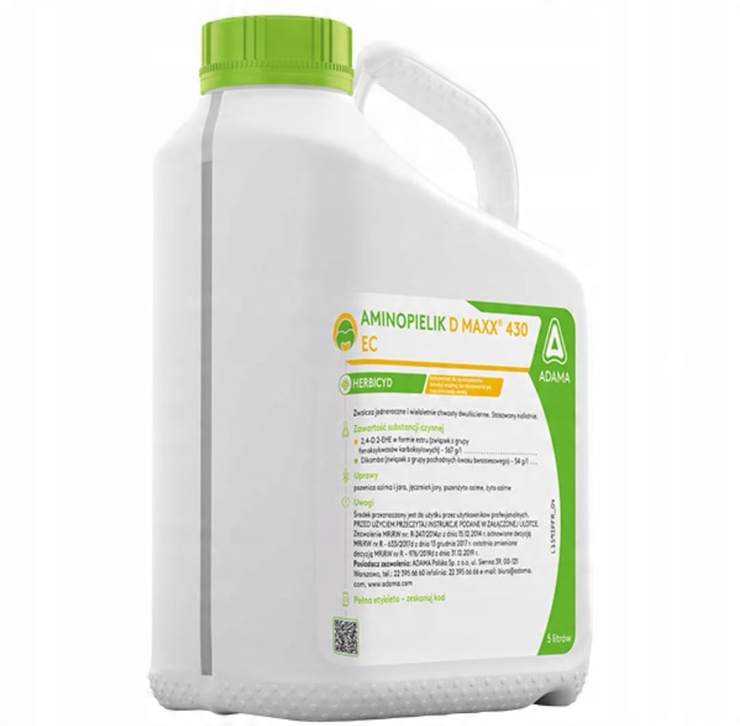 

Aminopielik D Maxx 430 Ec 5L Oprysk Na Chwasty