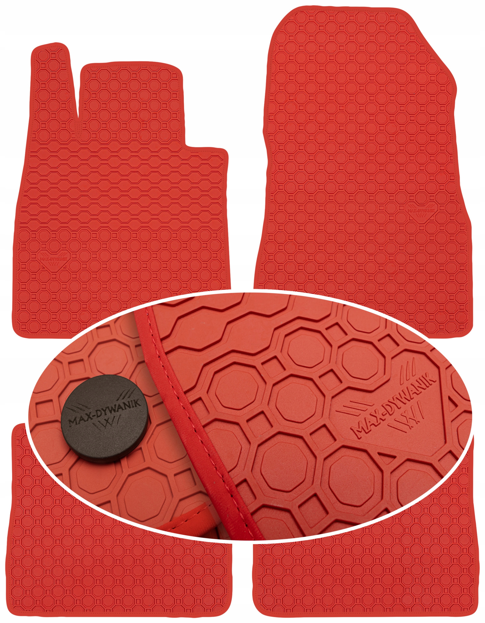 Nissan Note II 2013 Koberce Červené