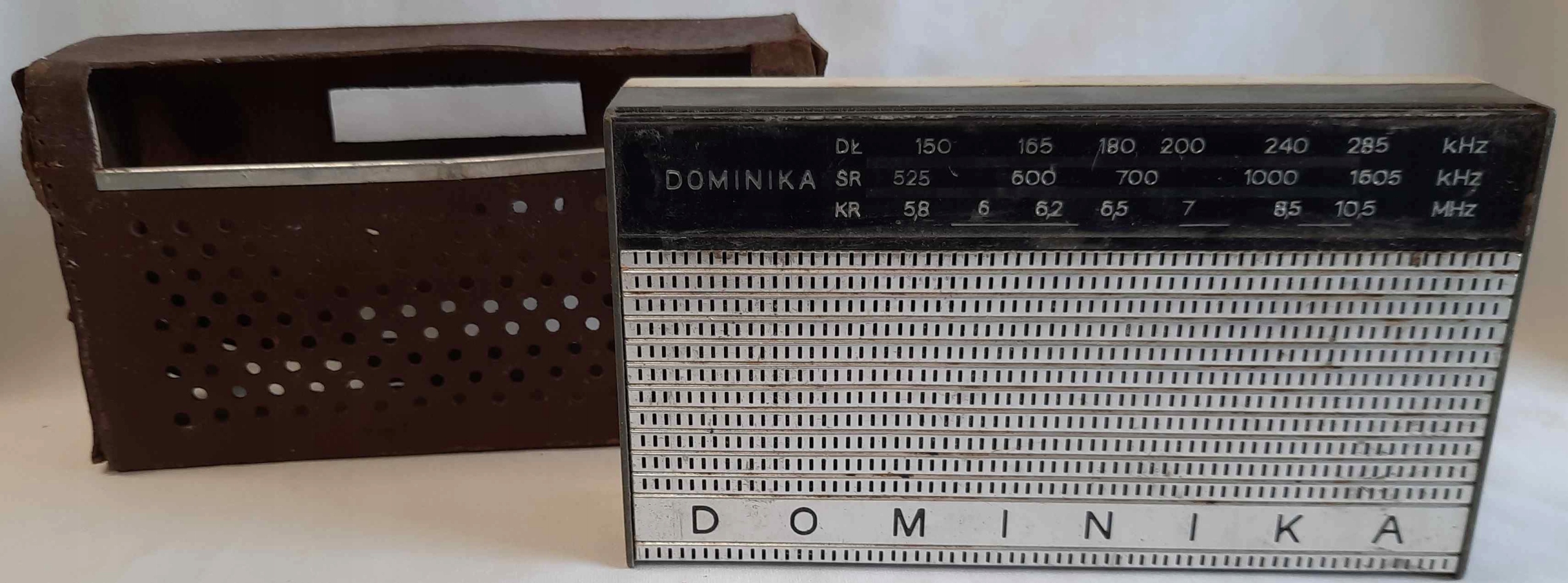 Dominika Radio Tranzystorowe Eltra Vintage PRL