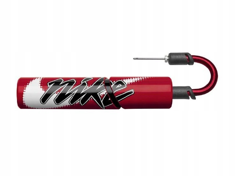 Pompka do piłek Nike Essential Ball Pump University Red z wężykiem Igła