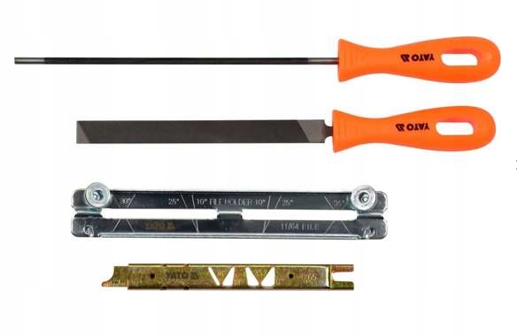 

Zestaw Do Ostrzenia Łańcucha 4MM 4SZ YT-85040 Yato