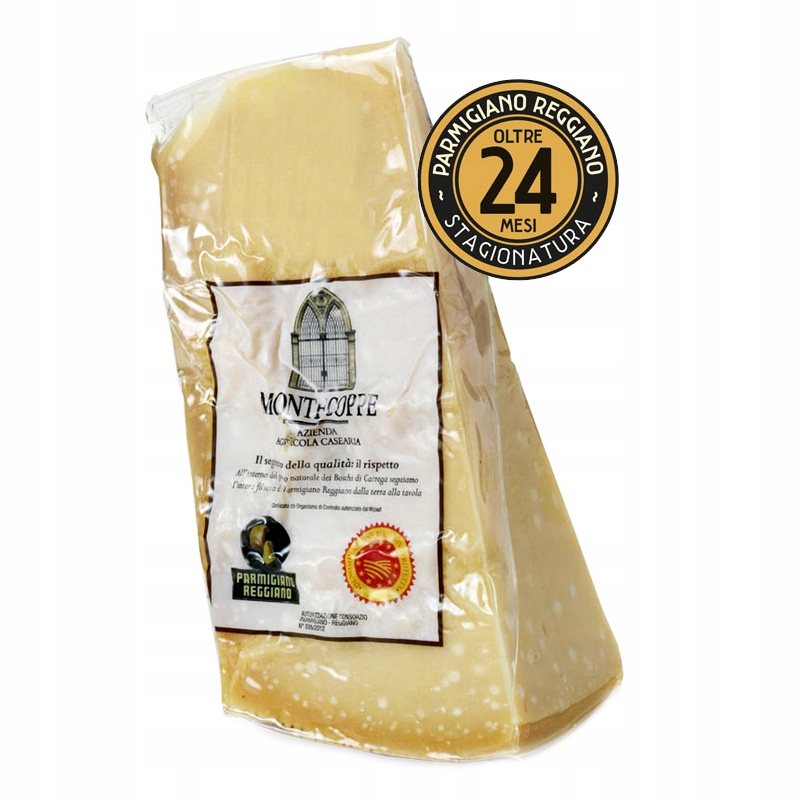 Levně Parmezán Parmigiano Reggiano 24 měsíců 1 kg Caseificio Montecoppe
