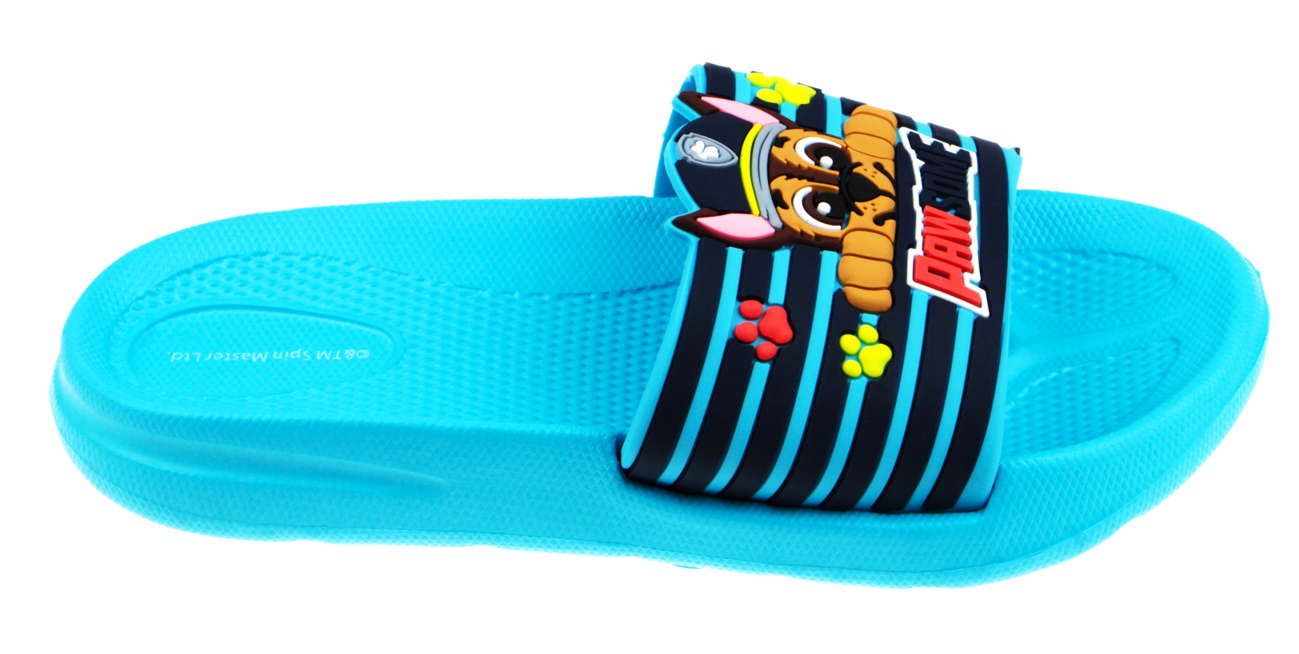 KLAPKI BASENOWE OGRODOWE DLA DZIECI PSI PATROL CHŁOPIĘCE DZIEWCZĘCE 27-28 Rozmiar (new) 27-28