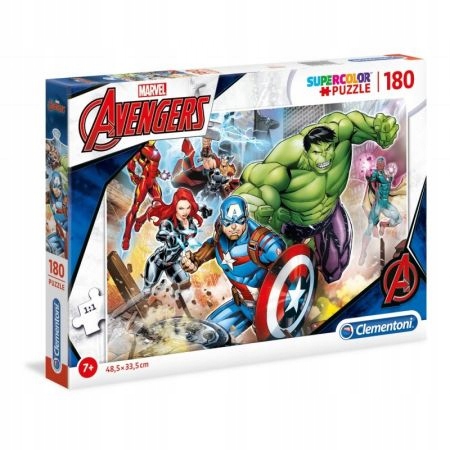 

Puzzle 180 el. The Avengers Clementoni