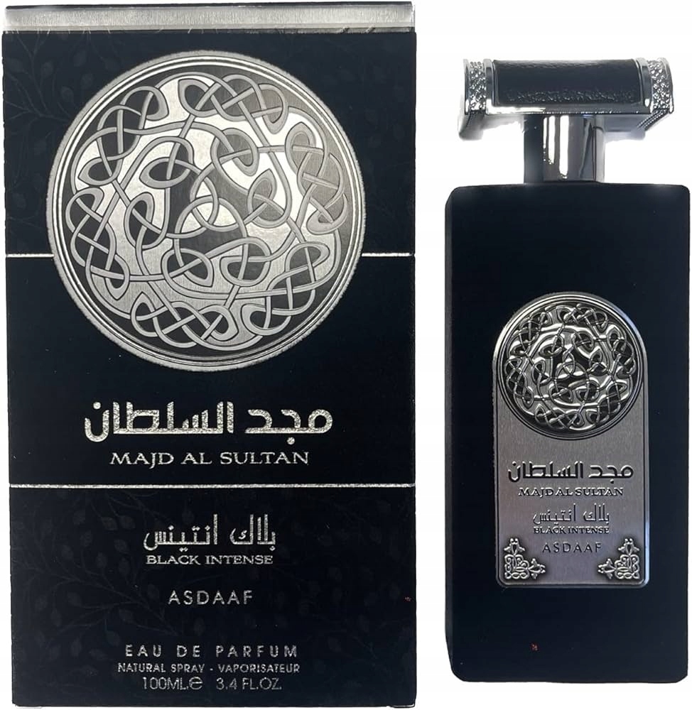 Asdaaf Majd Al Sultan Black Intense Edp 100 ml