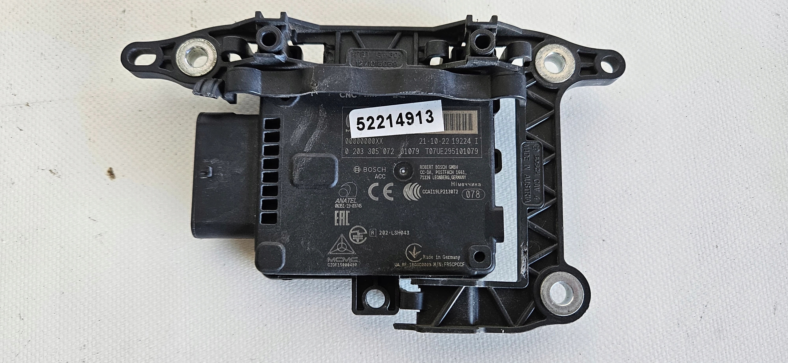 RADAR DISTRONIC JEEP COMPASS II LIFT 52214913 ORYG