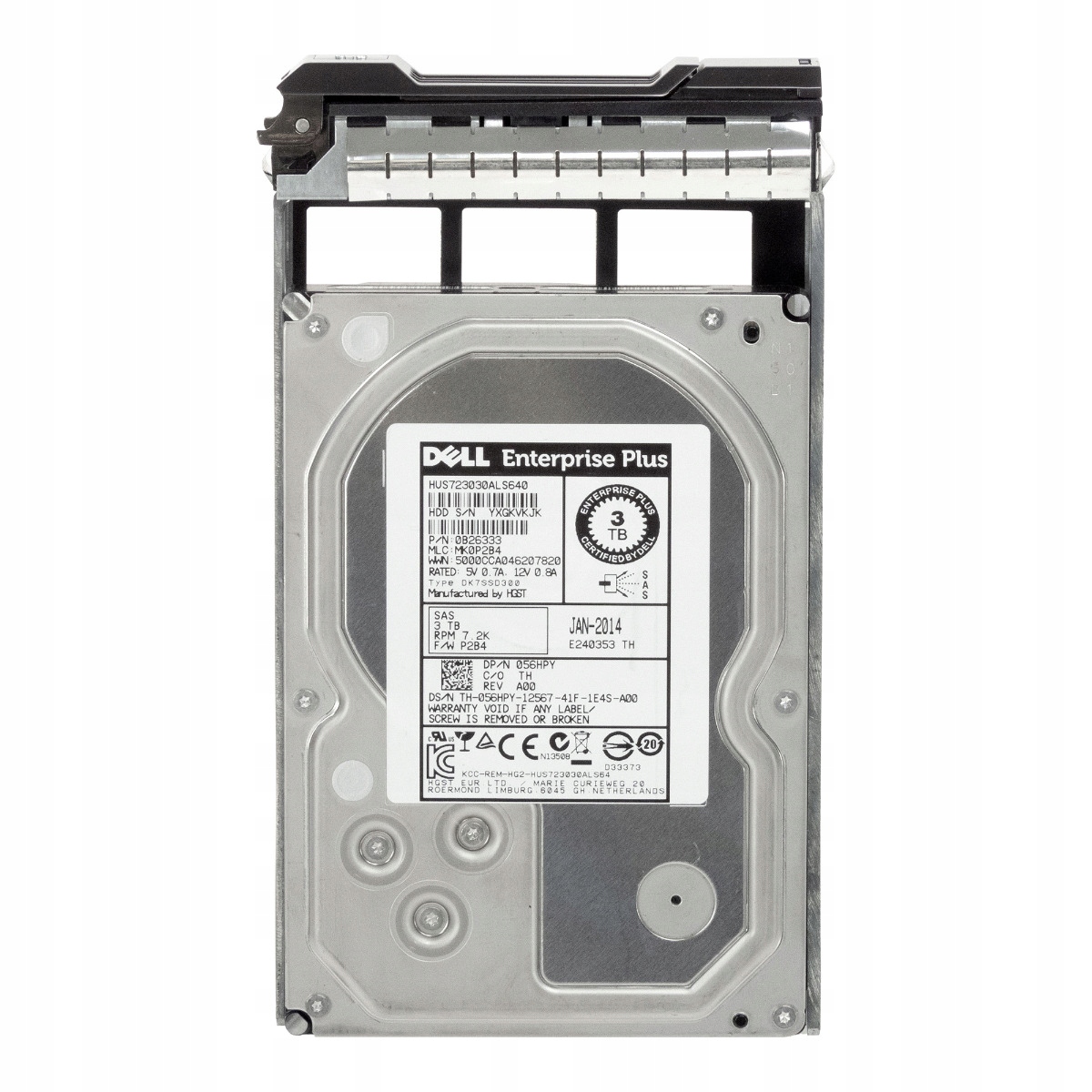 Dell 056HPY 3TB SAS-2 7.2K 64MB 3.5'' HUS723030ALS640