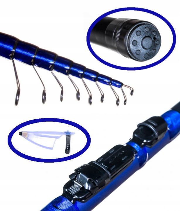 Wędka Bolonka 4m cw: 10-40g WĘGLOWA KRÓTKI SKŁAD Kod producenta WED/III-400 SS