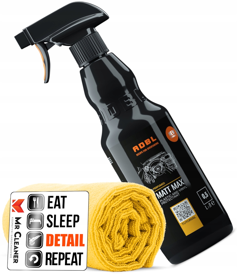 ADBL Matt Max Matowy dressing do plastików 500 ml