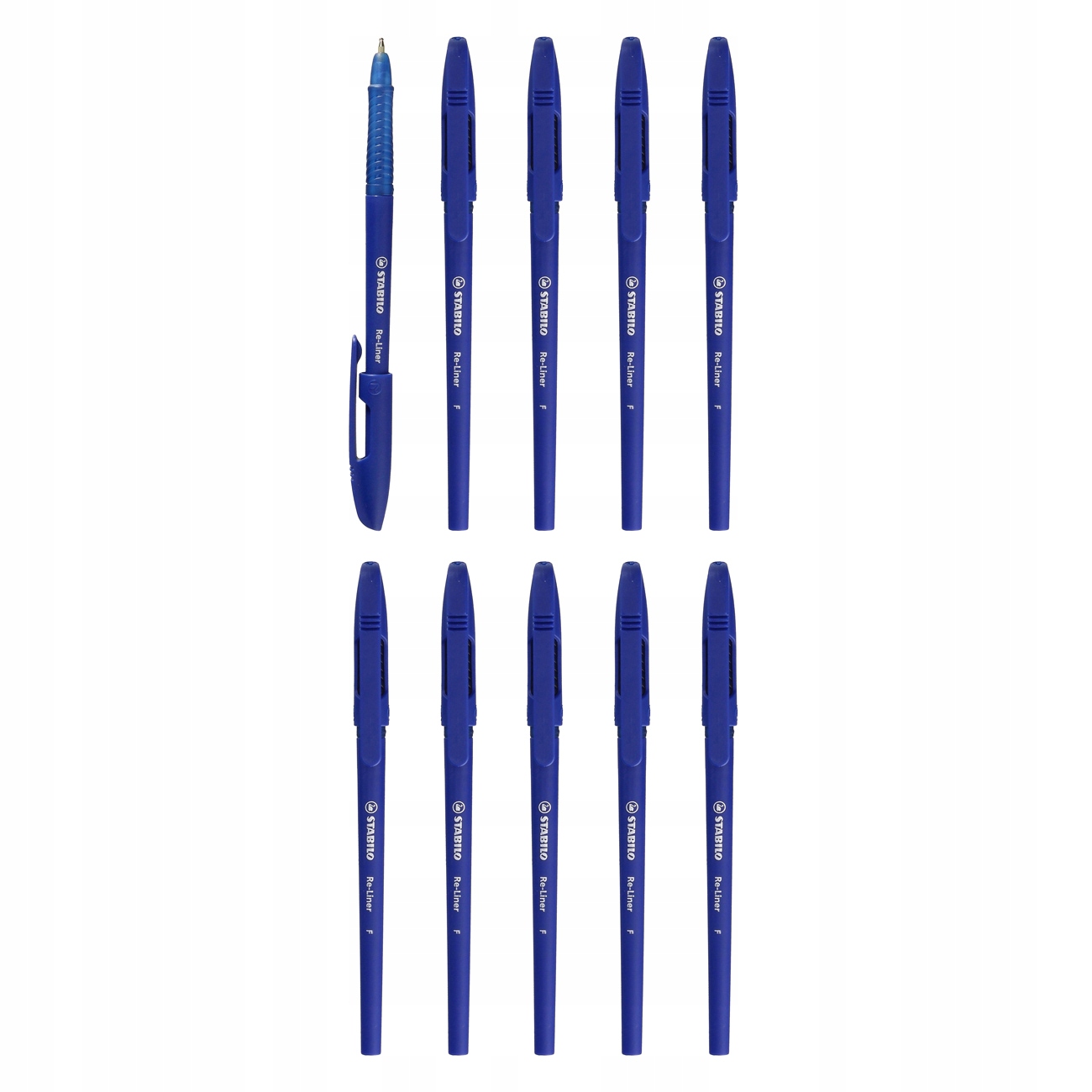 

Długopisy Stabilo Re-liner 07 (10 szt.) Niebieskie