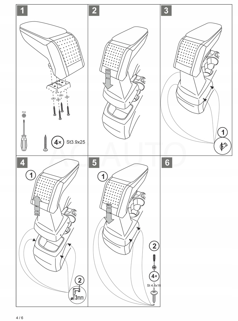 PODLOKIETNIK STANDARD Ford C MAX 2010 Part manufacturer Rati