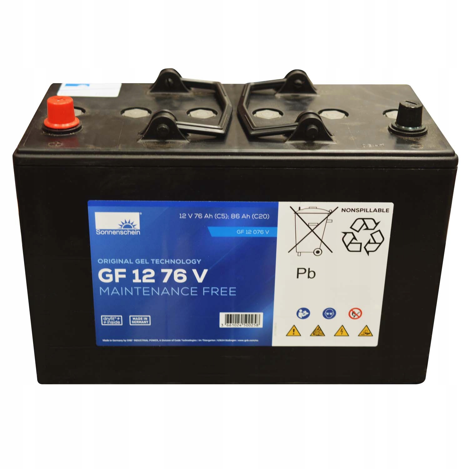 Sonnenschein GF12076V 12V Gel 86AH Gf 12 076 V