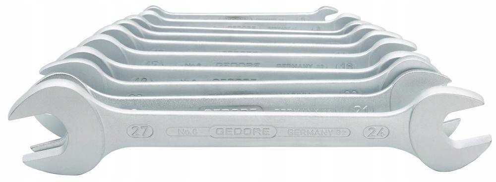 Ploché kľúče 2-str. DIN3110 6-27 mm, 10-dielne.