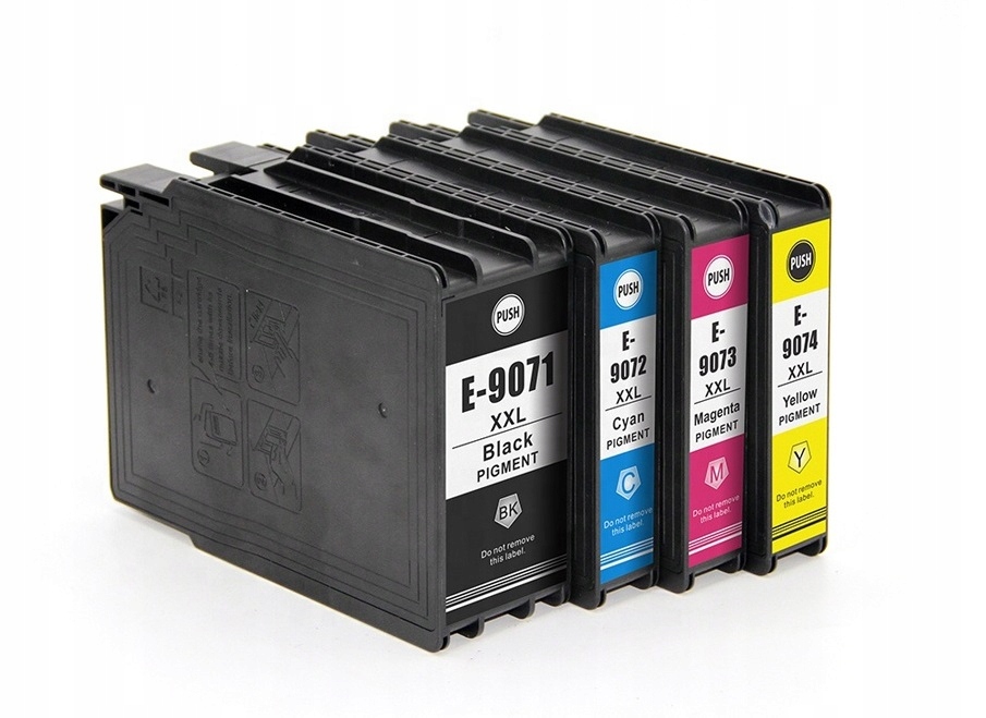 

4X tusz do Epson t9071 do WorkForce Pro WF-6590