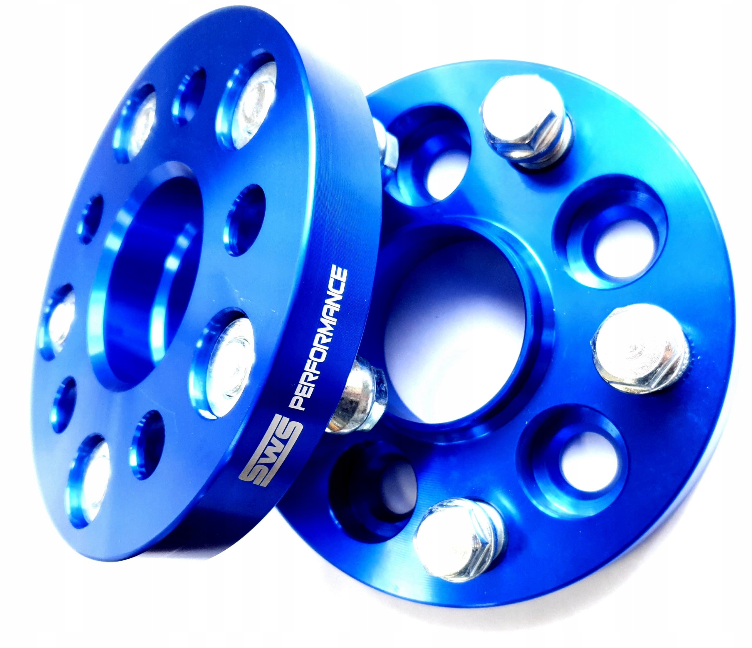 4 болтовые распорки для BMW 72,5 20 мм 5x120 blue