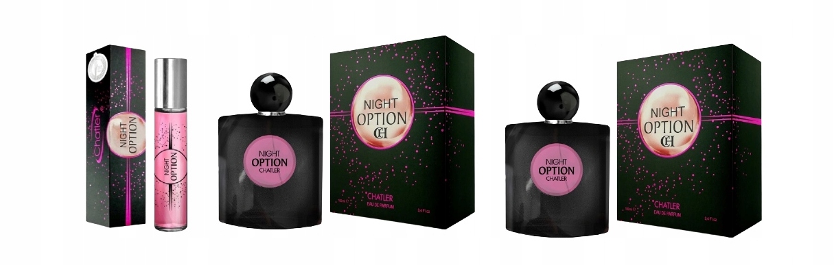 Chatler Night Option 2x100 ml 30 ml Edp sada