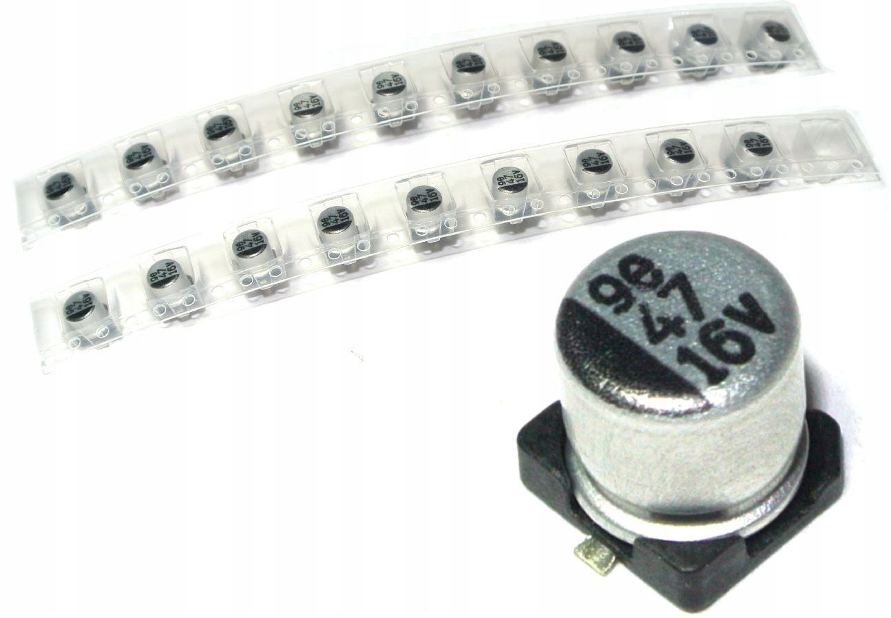 47uF 16V 5x5.3mm 85'C Smd Samwha Sc Kondensator elektrolityczny [20szt.]