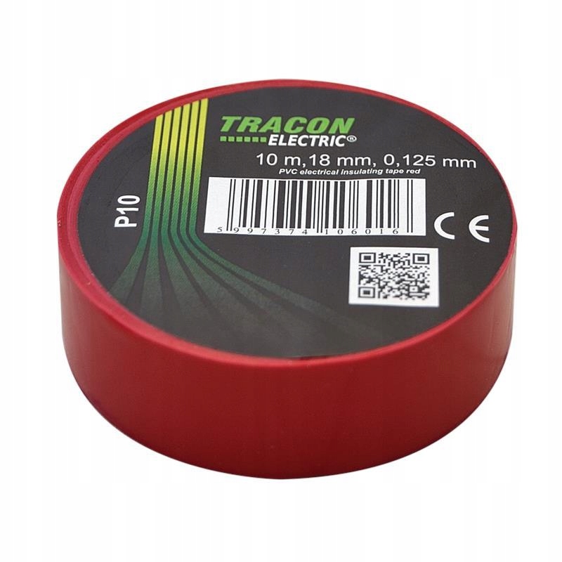 

Taśma izolacyjna 10mx15mm czerwona