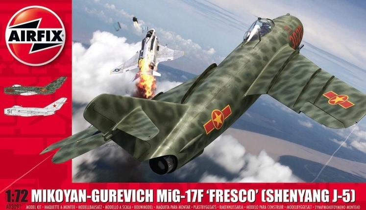 Mikoyan-Gurevich MiG-17 'Fresco' (Shenyang J-5)- Airfix 03091
