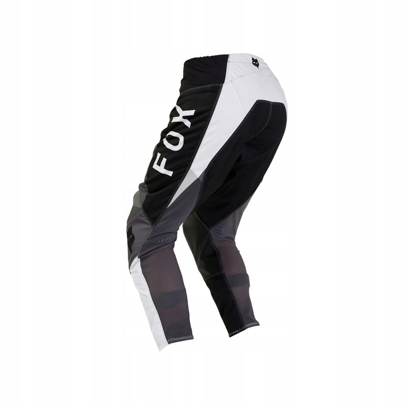 Spodnie Motocyklowe Fox 180 Nitro Czarno-Szare (Rozmiar: 30) Materiał tekstylia