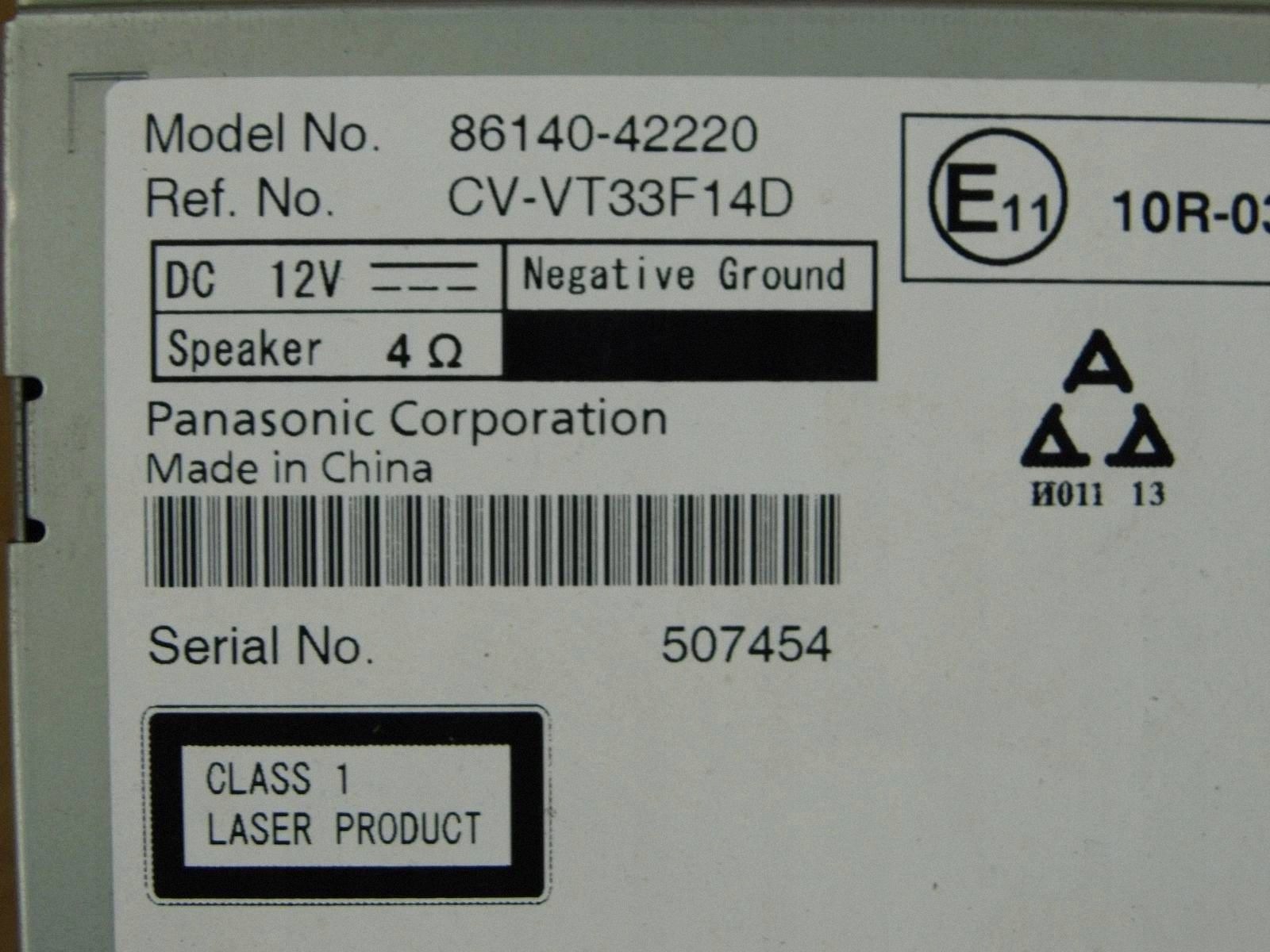 Toyota RAV4 IV radio CD 510012