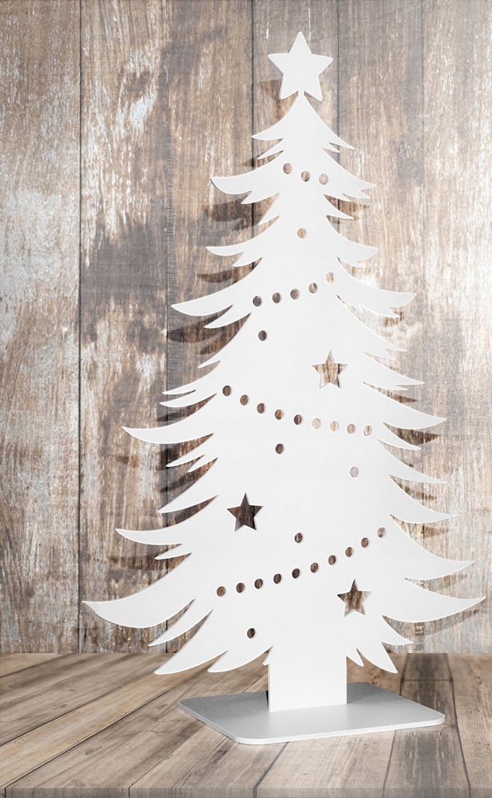 CHOINKA metalowa LOFT OZDOBA ŚWIĄTECZNA dekoracja