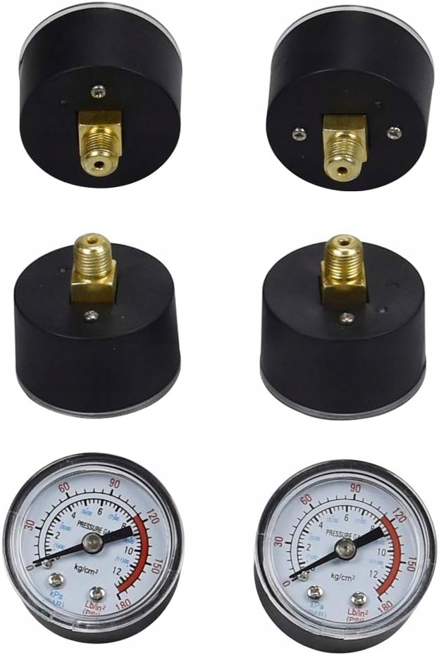 WYŁĄCZNIK CIŚNIENIOWY KOMPRESORA 230V PRESOSTAT Z MANOMETREM SZYBKOZŁĄCZKI Kod producenta inyghefw