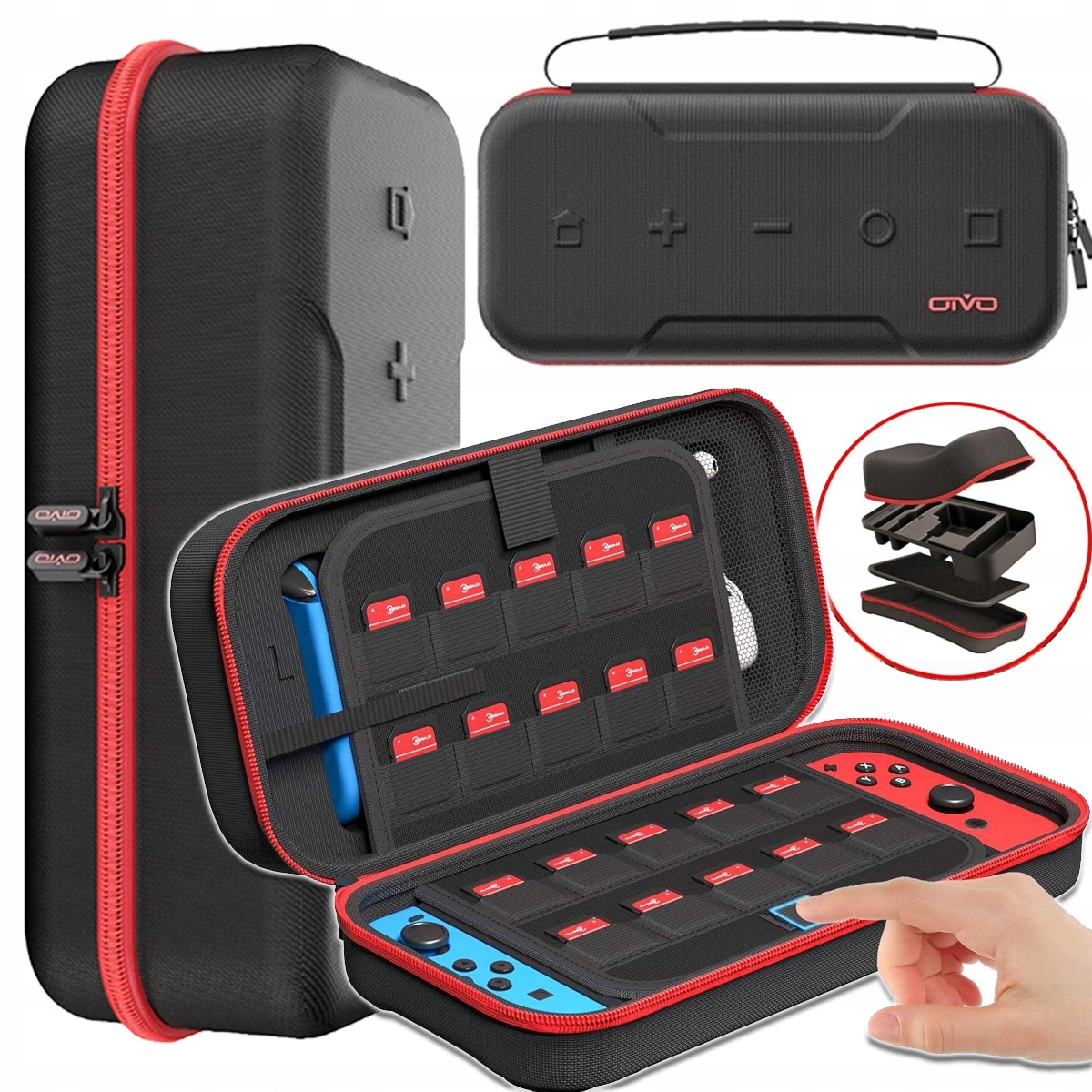 ETUI DO Nintendo Switch OCHRONNY POKROWIEC TORBA WZMOCNIONA OLED