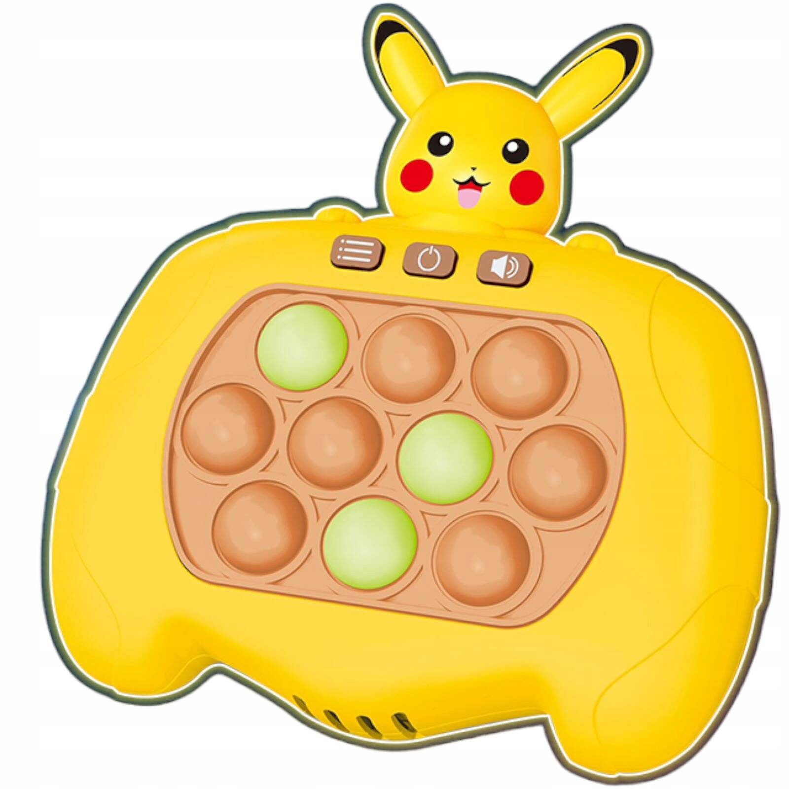 GRA ZRĘCZNOŚCIOWA POP IT ANTYSTRESOWA ELEKTRYCZNA PIKACHU POKEMON Certyfikat CE
