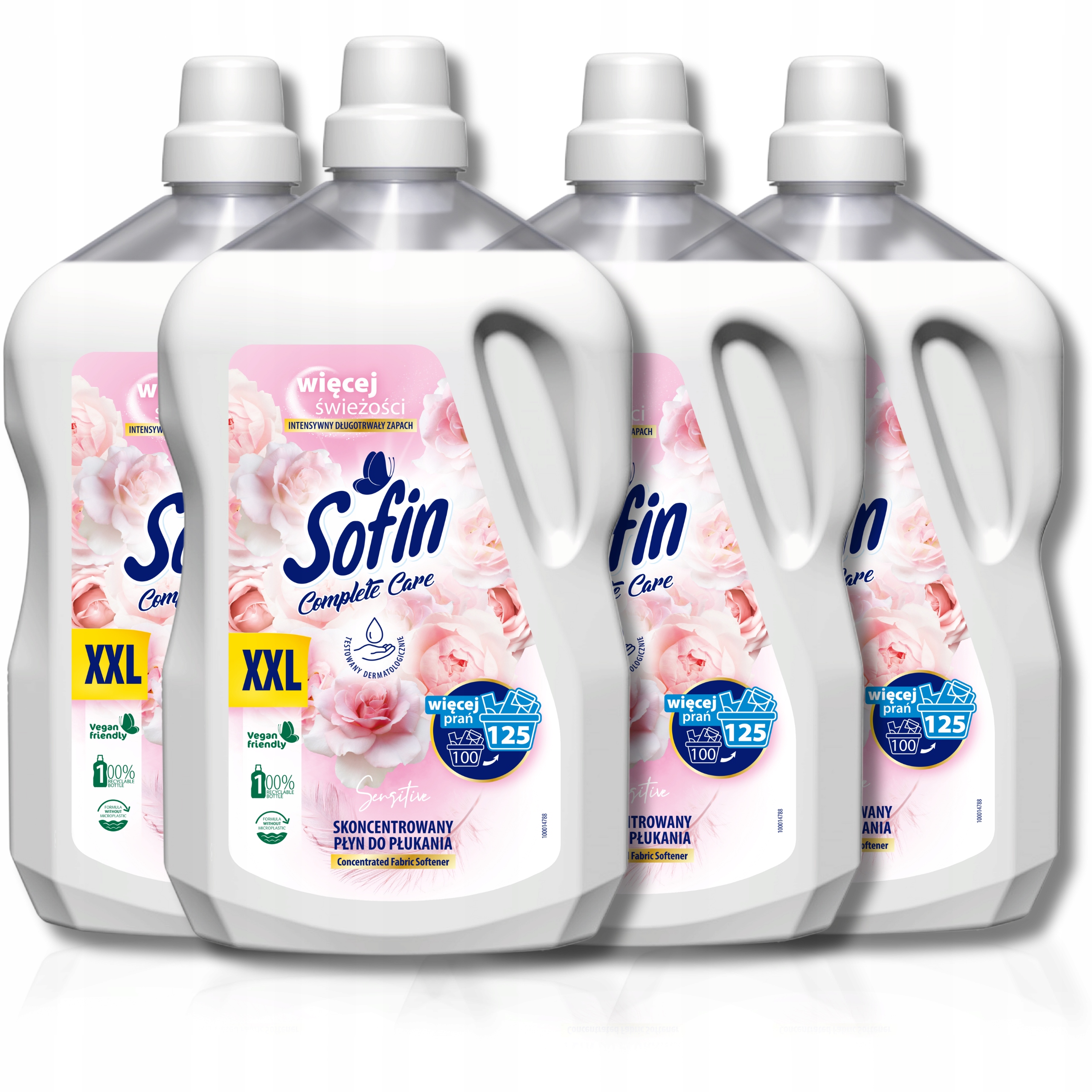Levně Sofin tekutá aviváž Sensitive pro citlivou pokožku 2,5 l x 4 400 praní