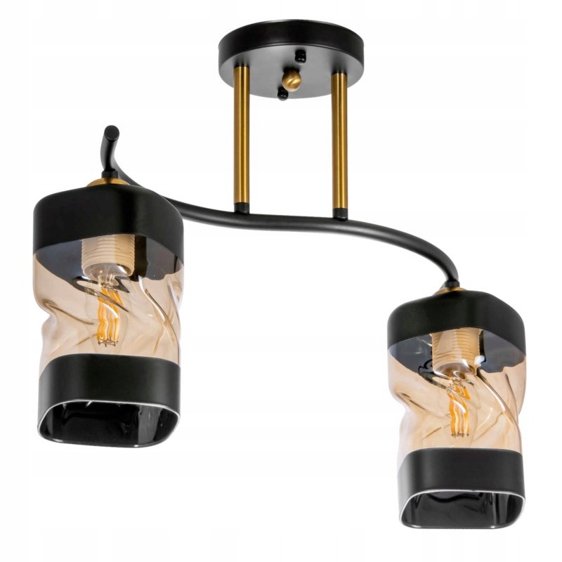 Velmi elegantní závěsná lampa s inkoustovým povrchem do obývacího pokoje