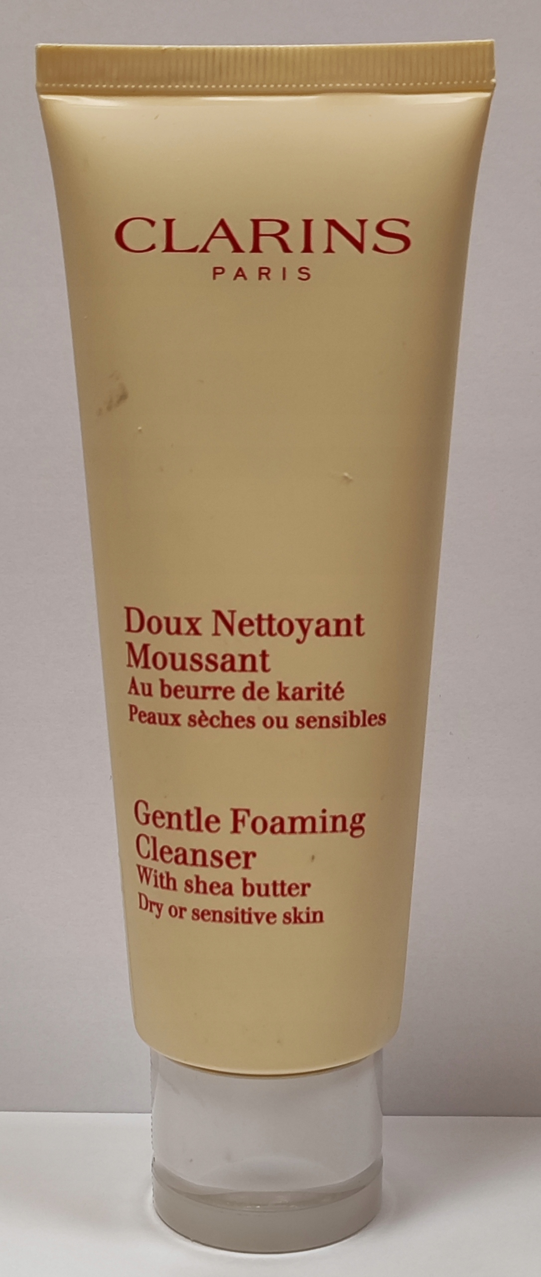 CLARINS GENTLE FOAMING CLEANSER WITH SHEA BUTTER 125 ML EAN (GTIN) 3380811241104