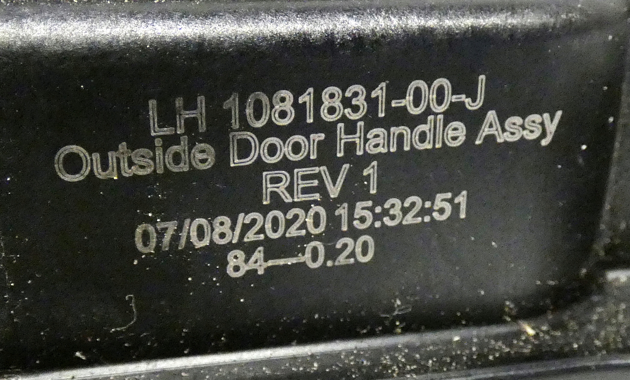 TESLA 3 III 1081831-00-J handle door left