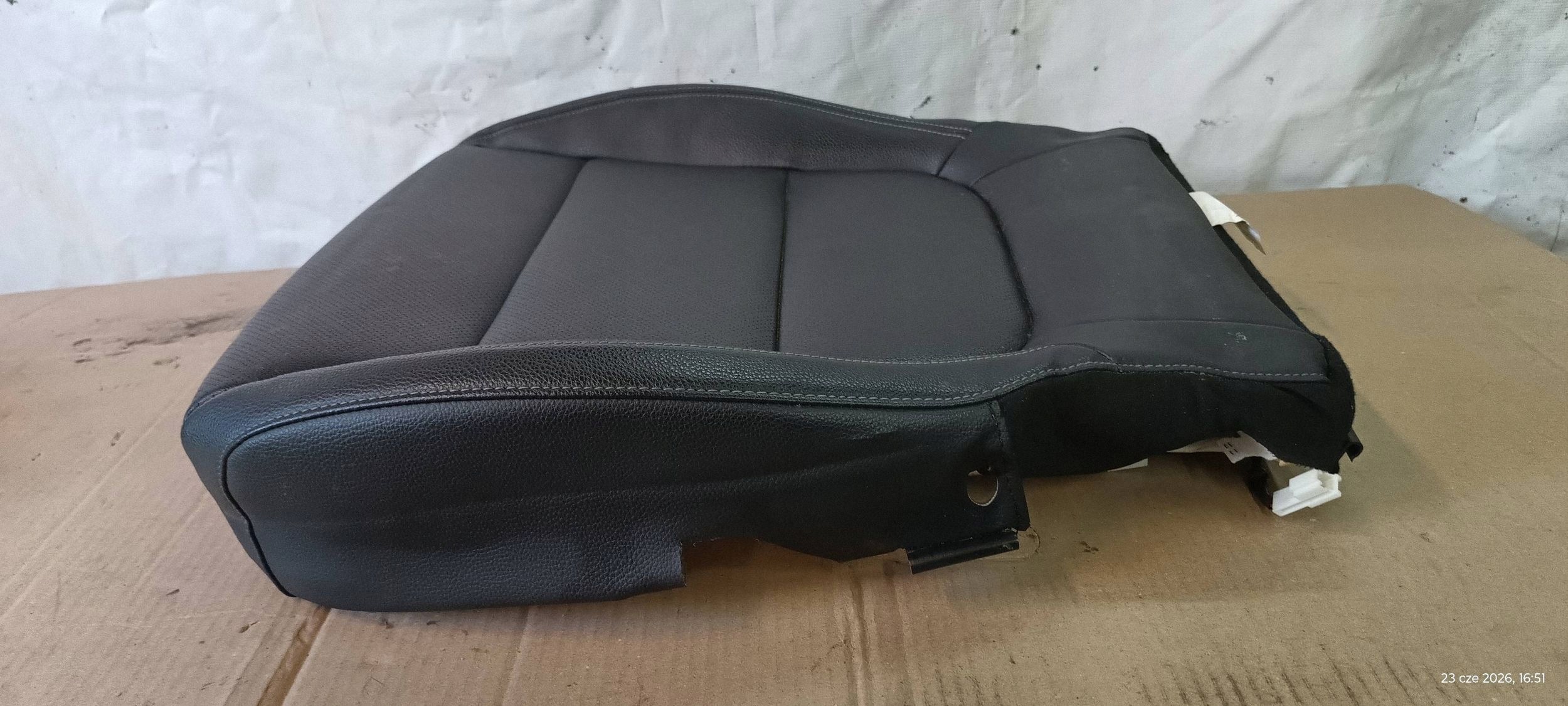 KIA RIO IV SIEDZISKO SKORZANE seat left front 2017