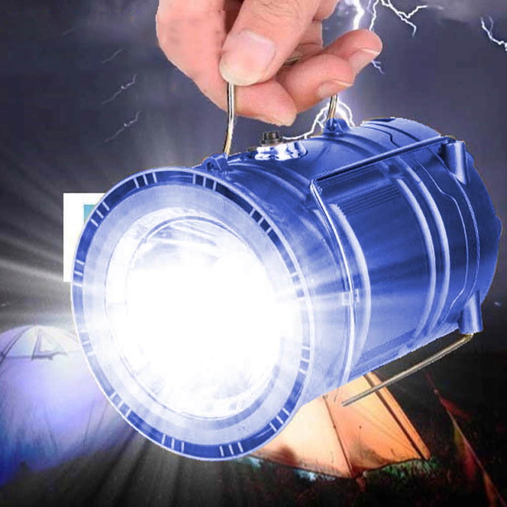 LAMPA LATARKA SOLARNA KEMPINGOWA LED POWERBANK USB Marka Maverick