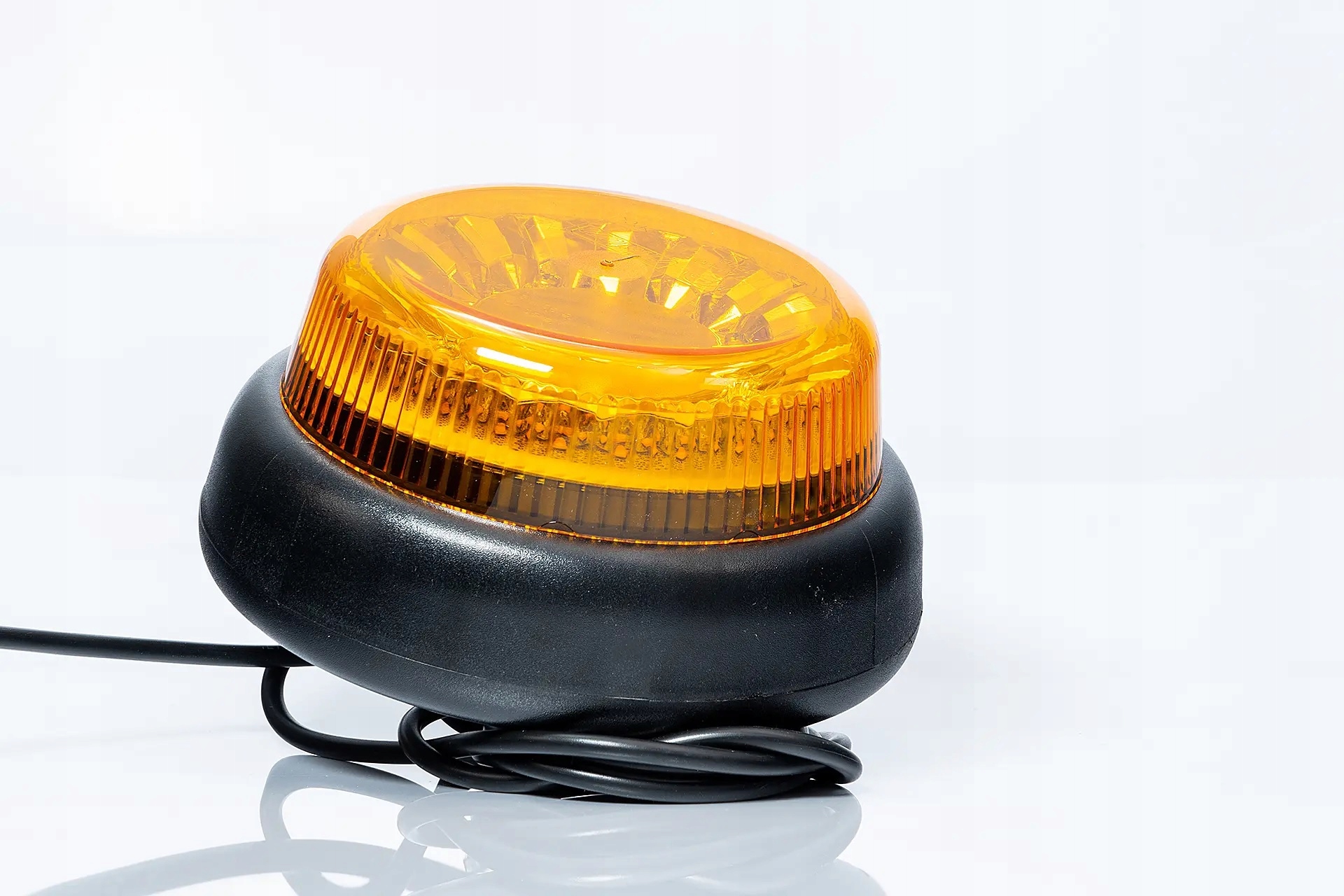 LAMPA OSTRZEGAWCZA KOGUT LED 12V 24V PRZYKRECANA Color orange